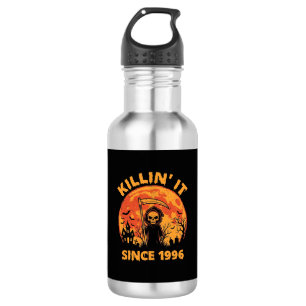Halloween Grim Reaper Since 1996 Birthday Design_1 532 Ml Water Bottle