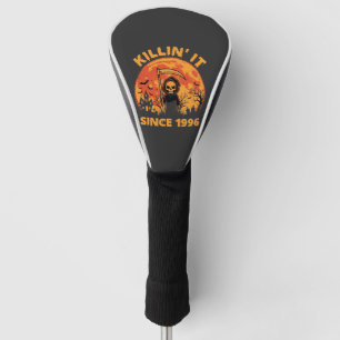 Halloween Grim Reaper Since 1996 Birthday Design_1 Golf Head Cover