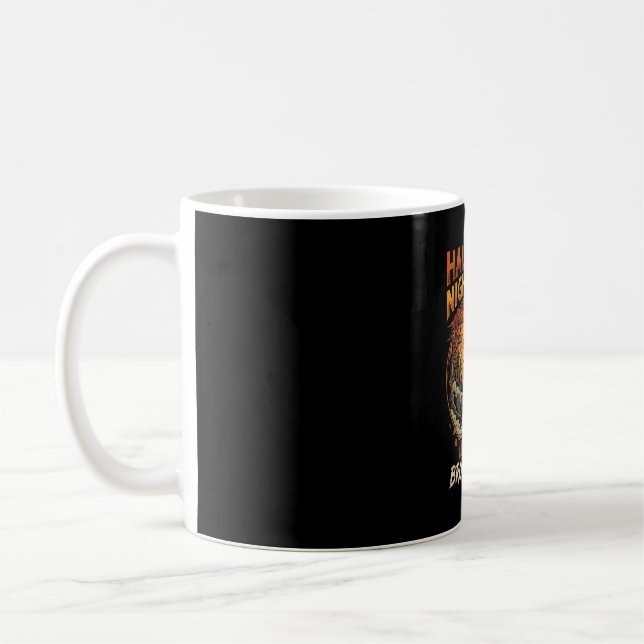 Halloween Grim Rider Escape Coffee Mug (Left)