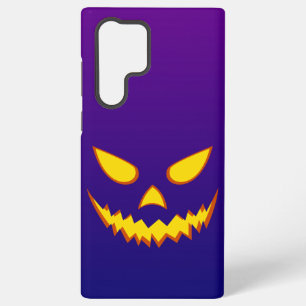 Halloween Grinning Face Jack o Lantern Pumpkin Samsung Galaxy Case