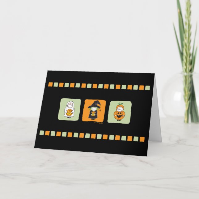 Halloween Grins Card (Front)