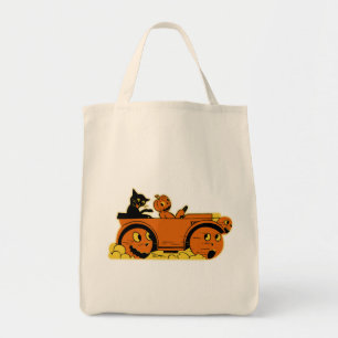 Halloween Grocery Tote Bag