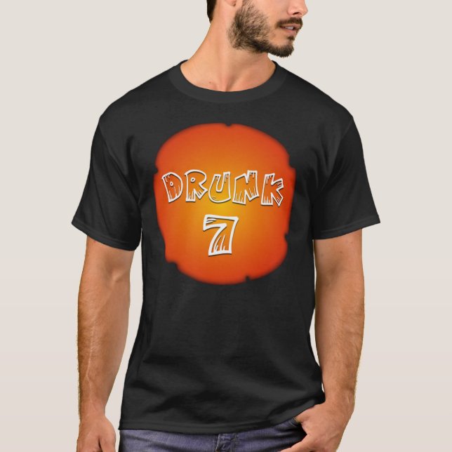 Halloween Group Drunk 7 Group Costumes  Group Hall T-Shirt (Front)