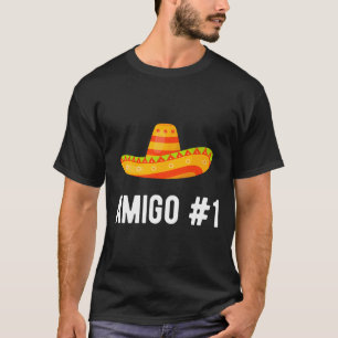 Halloween Group Matching Costume Funny Mexican Ami T-Shirt