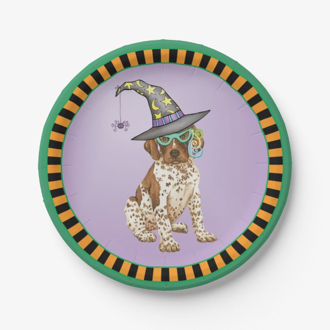 Halloween GSP Paper Plate (Front)