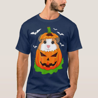 Halloween Guinea Pig Lovers Grunge Pumpkin Boys Gi T-Shirt