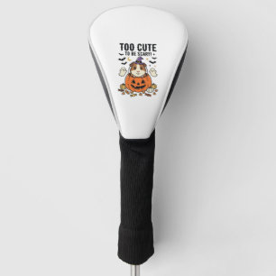 Halloween Guinea Pig Too Cute To Be Scary Vintage_ Golf Head Cover