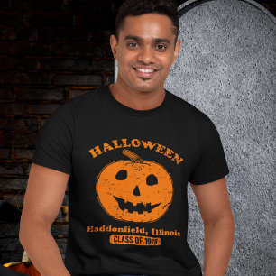 Halloween Haddonfield Pumpkin Retro 1978 T-Shirt