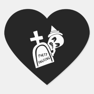 Halloween Halloween Heart Sticker