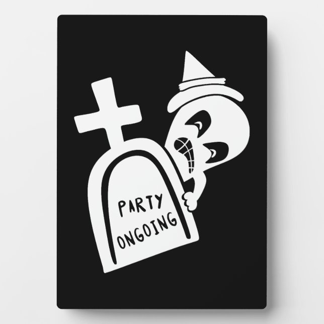 Halloween Halloween  Plaque (Front)