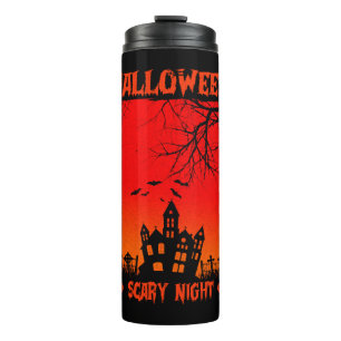Halloween Halloween, Scary, NIght Thermal Tumbler
