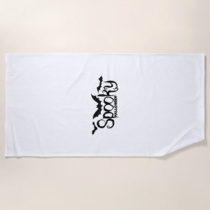 Halloween Halloweentee halloween party ideas Beach Towel