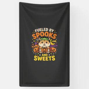 Halloween Hamster Fuelled By Spooks And Sweets_1 Banner