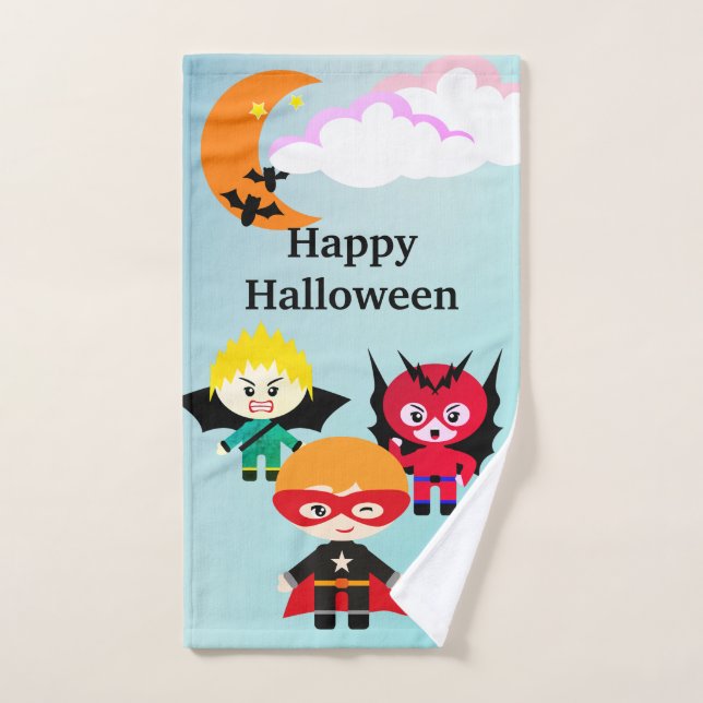 Halloween  hand towel (Hand Towel)