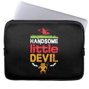 Halloween Handsome Little Birthday Laptop Sleeve