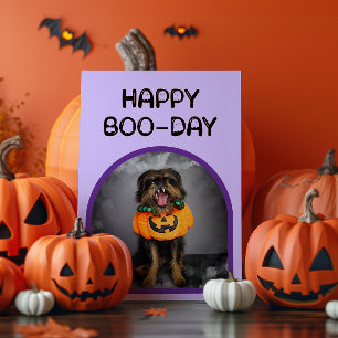 Halloween Happy Birthday Card