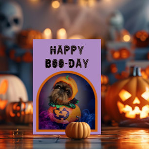 Halloween Happy Birthday Card