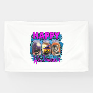 Halloween Happy Halloween Birthday Banner