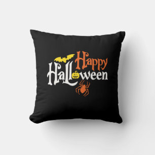 Halloween Happy Halloween Birthday Cushion