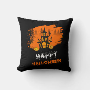 Halloween Happy Halloween Birthday Cushion