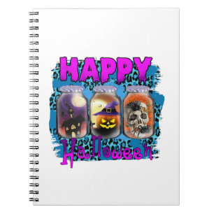 Halloween Happy Halloween Birthday Notebook