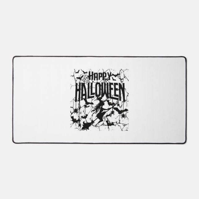 Halloween Happy Halloween   Desk Mat (Front)