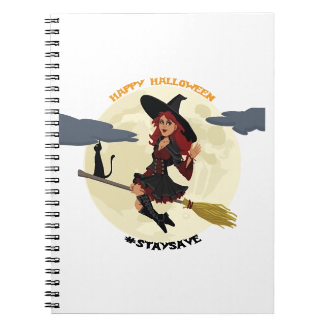 Halloween - Happy Halloween! Notebook (Front)