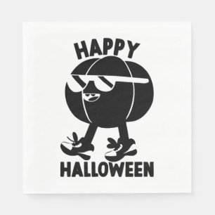Halloween Happy Halloween Pumpkin Napkin