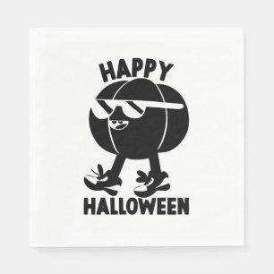 Halloween Happy Halloween Pumpkin Napkin