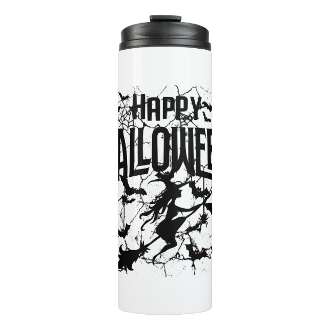 Halloween Happy Halloween   Thermal Tumbler (Front)