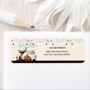 Halloween Happy Hour Pumpkin Cocktail Baby Shower