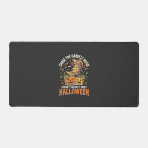 Halloween Harvest Moon Delight Desk Mat