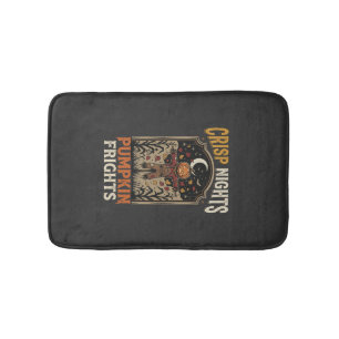 Halloween Harvest Pumpkin Frights Bath Mat