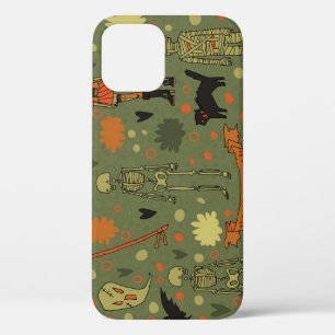 Halloween Haunt: Spooky Vintage Mix iPhone 12 Case