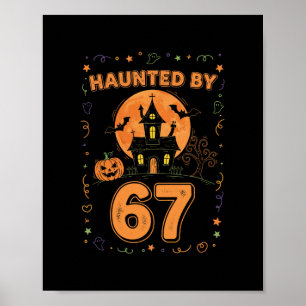 Halloween Haunted 67 Six Seven Meme 1 (12) Poster