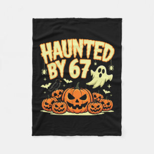 Halloween Haunted 67 Six Seven Meme 1 (13) Fleece Blanket