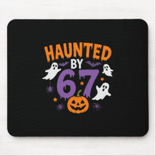 Halloween Haunted 67 Six Seven Meme 1 (16) Mouse Mat