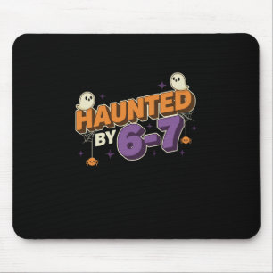 Halloween Haunted 67 Six Seven Meme 1 (18)  Mouse Mat