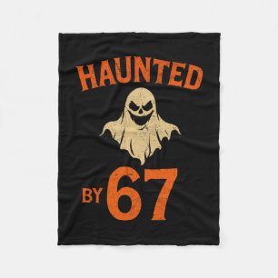 Halloween Haunted 67 Six Seven Meme 1 (23) Fleece Blanket