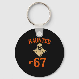 Halloween Haunted 67 Six Seven Meme 1 (23)  Key Ring