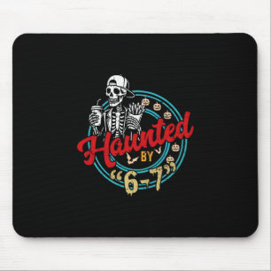 Halloween Haunted 67 Six Seven Meme 1 (24) Mouse Mat