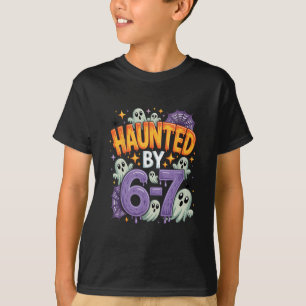 Halloween Haunted 67 Six Seven Meme 1 (25)  T-Shirt