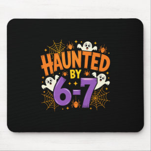 Halloween Haunted 67 Six Seven Meme 1 (3)  Mouse Mat