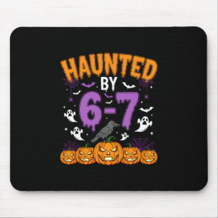 Halloween Haunted 67 Six Seven Meme 1 (8)  Mouse Mat