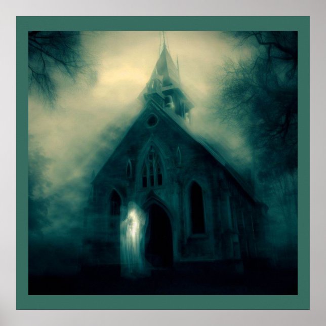 Halloween - Haunted Church 4 Poster (Front)