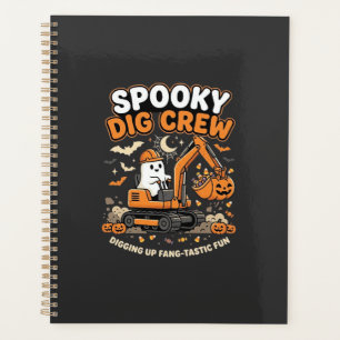 Halloween Haunted Dig Crew Planner