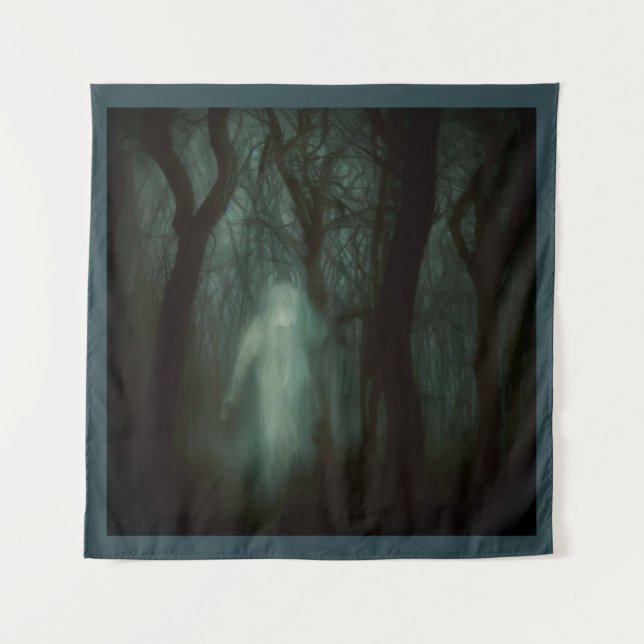 Halloween - Haunted Forest 1 Tapestry (Front)