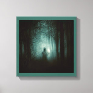 Halloween - Haunted Forest 2 Canvas Print