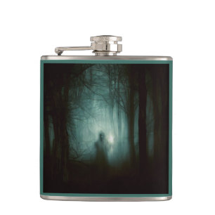 Halloween - Haunted Forest 2 Hip Flask