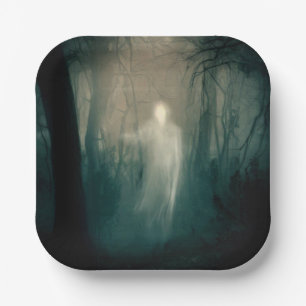 Halloween - Haunted Forest 3 Paper Plate